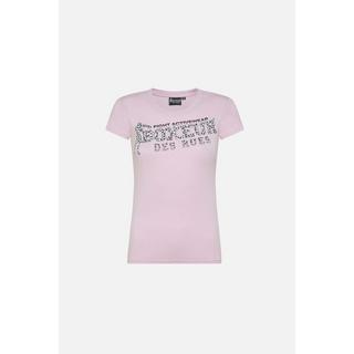 BOXEUR DES RUES  T-Shirts Front Logo Round Neck T-Shirt 