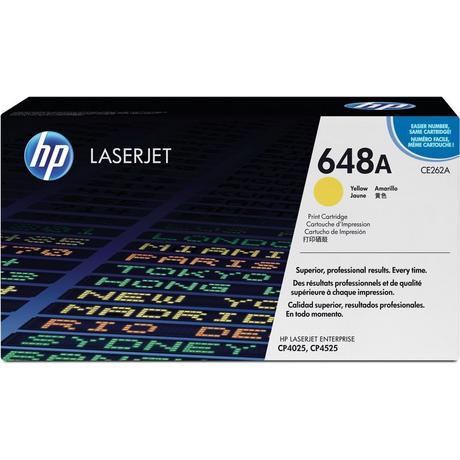 Hewlett-Packard  HP Toner-Modul 648A yellow CE262A Color LJ CP4025 11'000 Seiten 