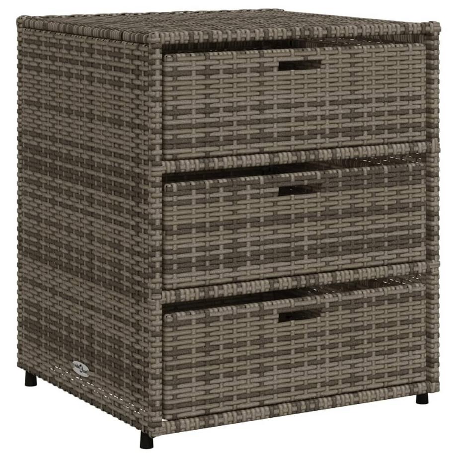 VidaXL Gartenschrank poly-rattan  