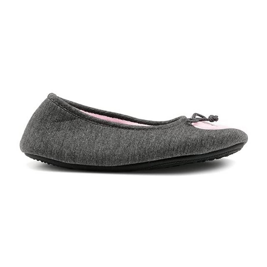 isotoner Ballerina Hausschuhe mit Schleifendetail  