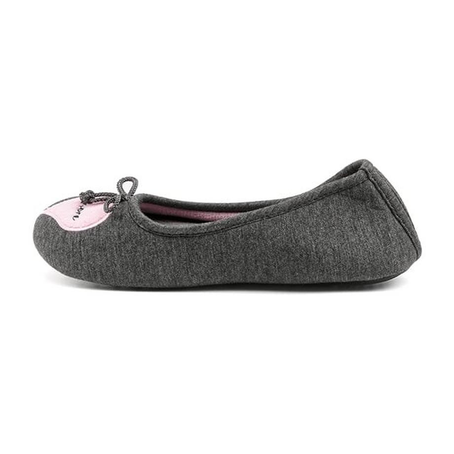 isotoner Ballerina Hausschuhe mit Schleifendetail  