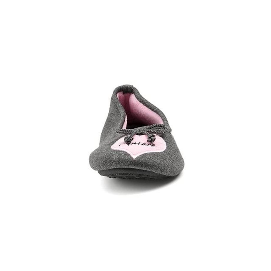 isotoner Ballerina Hausschuhe mit Schleifendetail  