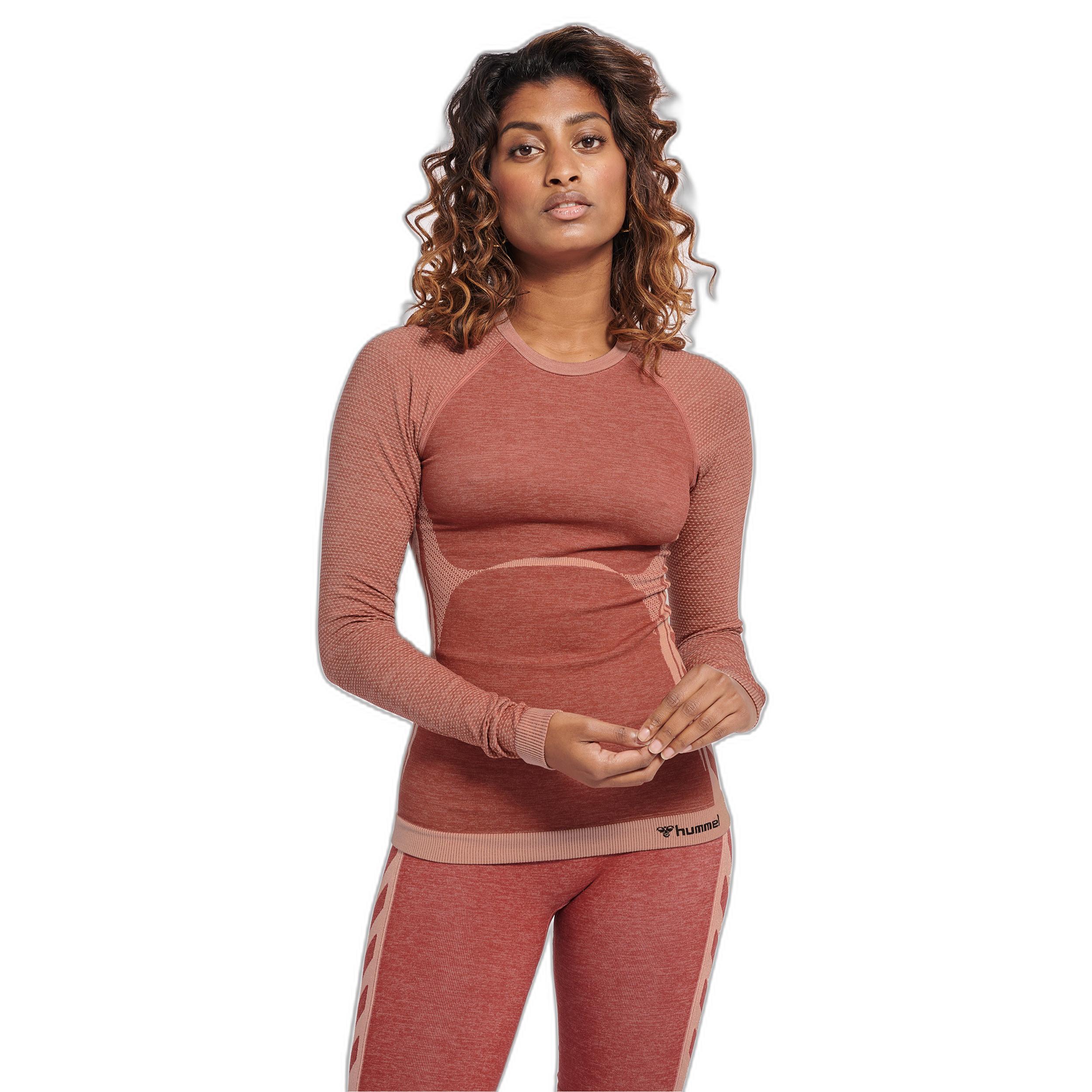 Hummel Clea T-shirt Maniche Lunghe Aderente  