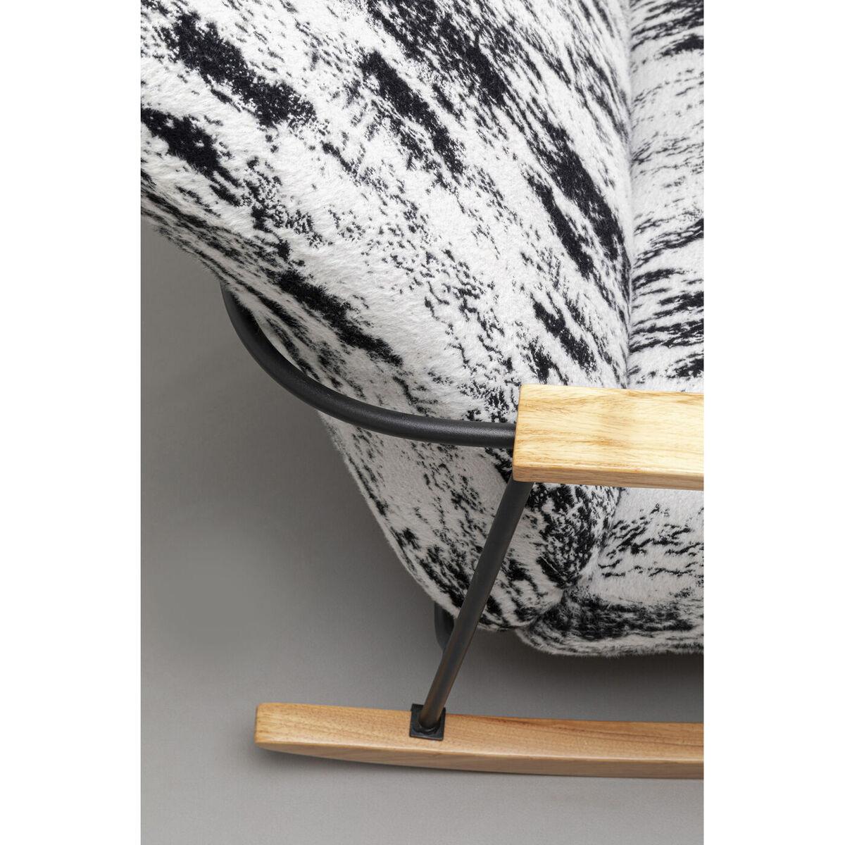 KARE Design Fauteuil à bascule Kyle nature  