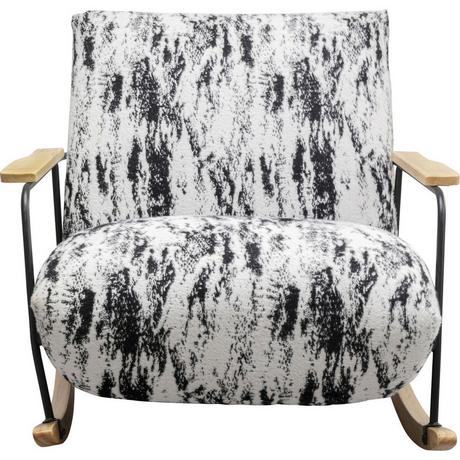 KARE Design Fauteuil à bascule Kyle nature  