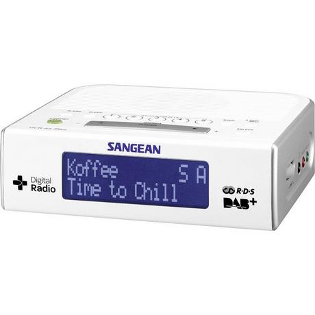 SANGEAN  Sangean DCR-89+ Radiosveglia DAB+, FM AUX Bianco 