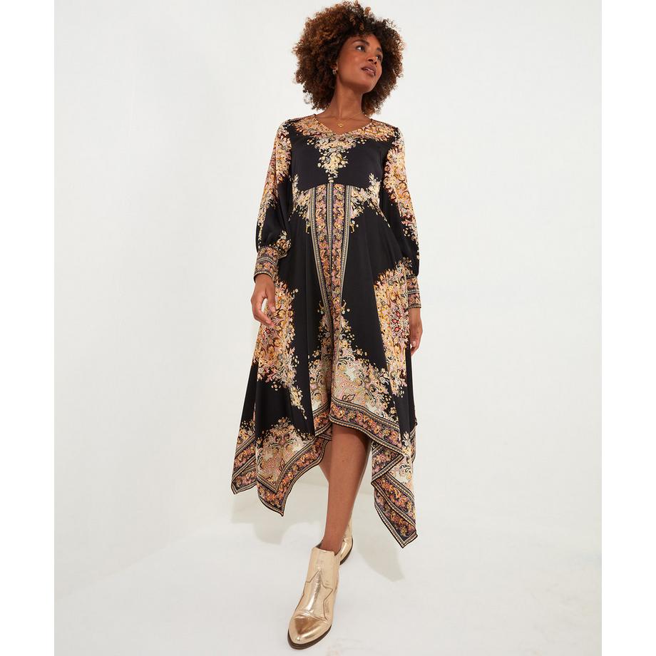 Joe Browns Robe Ourlet Mouchoir Motif Bordure  