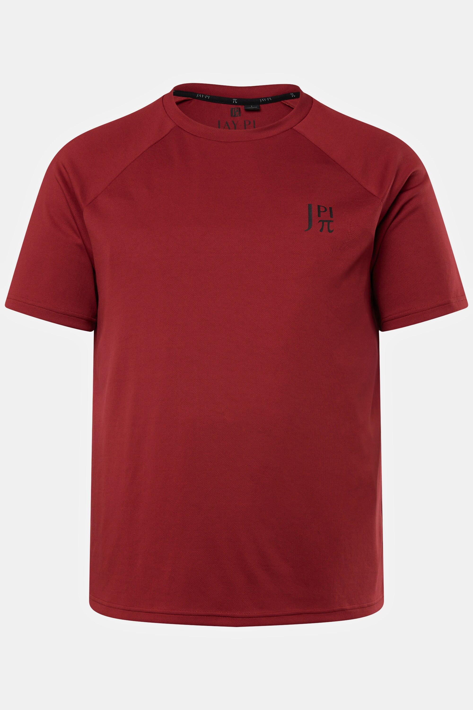 JP1880  T-shirt FLEXNAMIC® collection Fitness, avec technologie QuickDry. Manches courtes et imprimé dans le dos. 