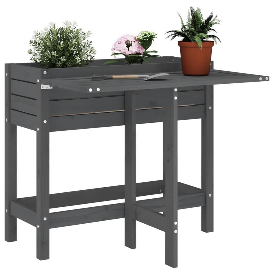 VidaXL Jardinière de jardin bois  