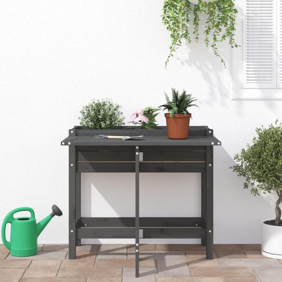VidaXL Jardinière de jardin bois  