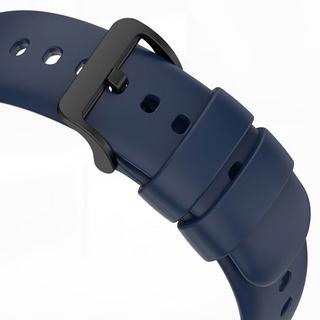 Avizar  Oppo Watch 3 Silikonarmband Dunkelblau 