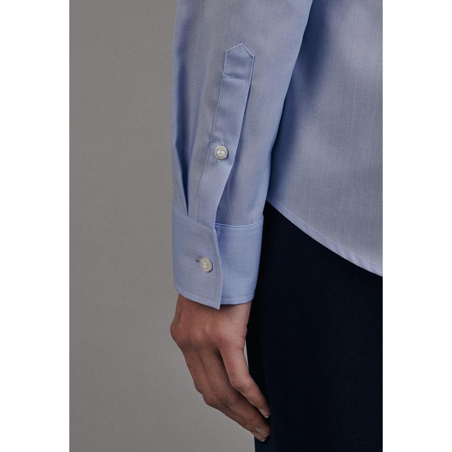 Seidensticker  Hemdbluse Uni Langarm Kragen 