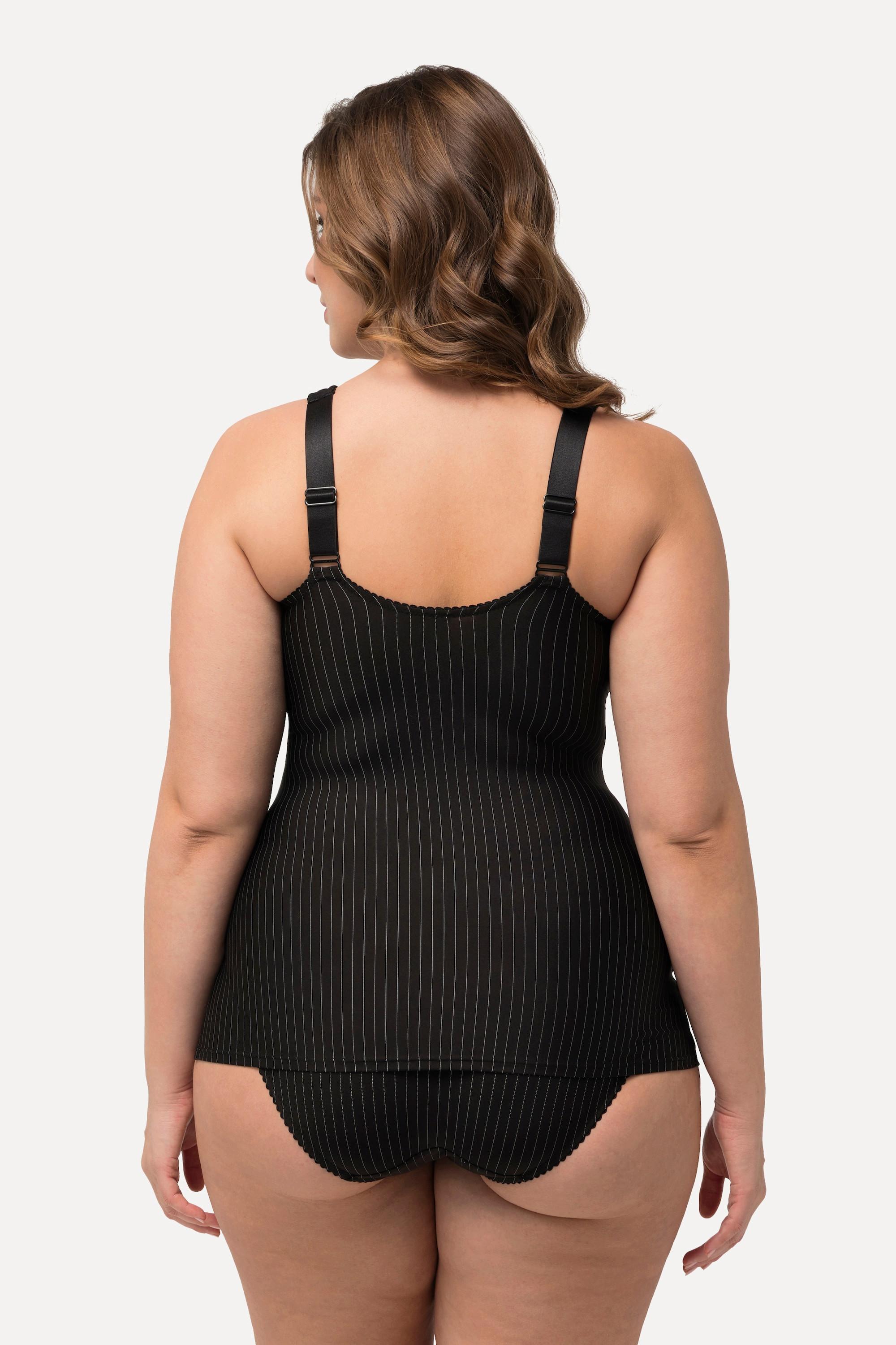 Ulla Popken Bodyforming Top Fines Rayures  