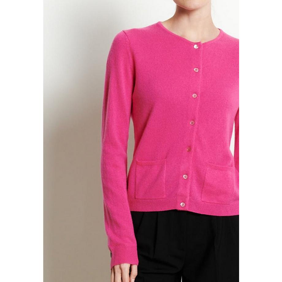 Studio Cashmere8 LILLY 4 Cardigan cintré à col rond  