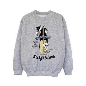 Tweety And Sylvester Perfect Waves Sweatshirt