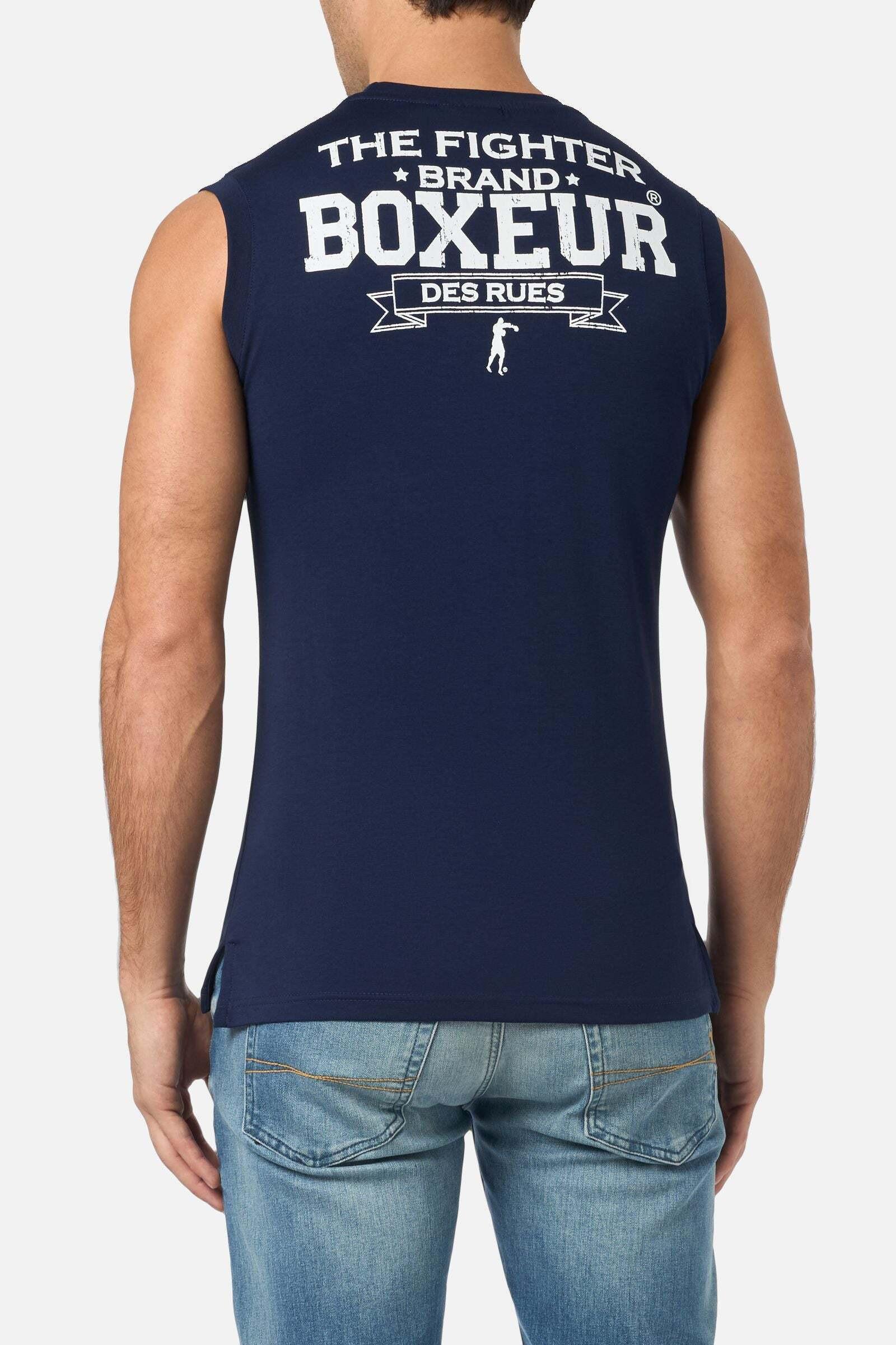 BOXEUR DES RUES  Tops Basic Printed Tank Top 