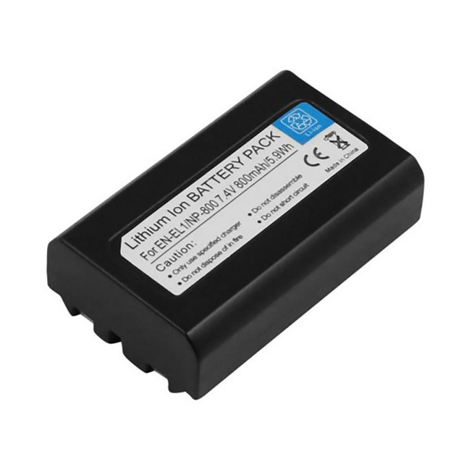 7. 4V Fotocamera Nikon Minolta Compatibile EN-EL1 800mAh