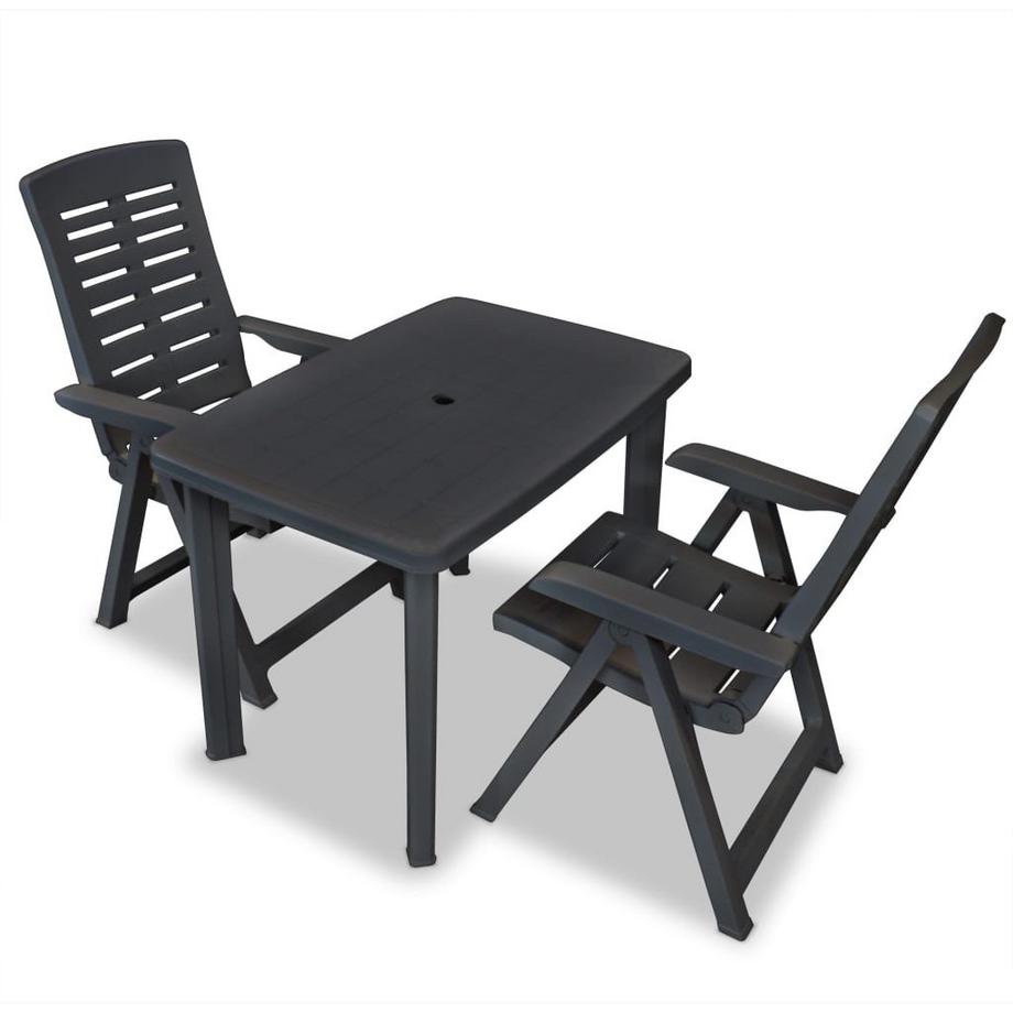 Ensemble de bistrot plastique