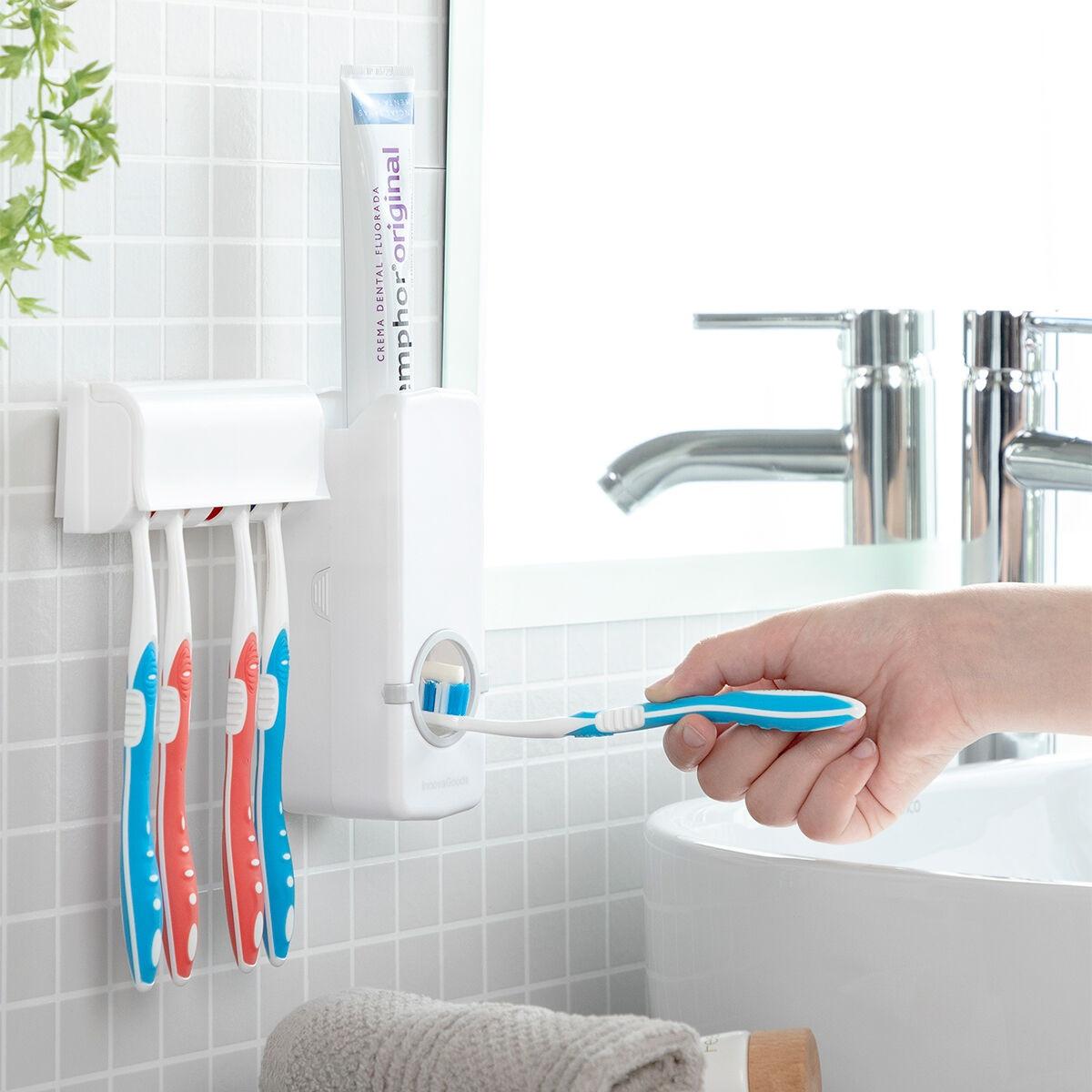 InnovaGoods Distributeur de Dentifrice avec Porte Brosse à Dents Diseeth InnovaGoods  