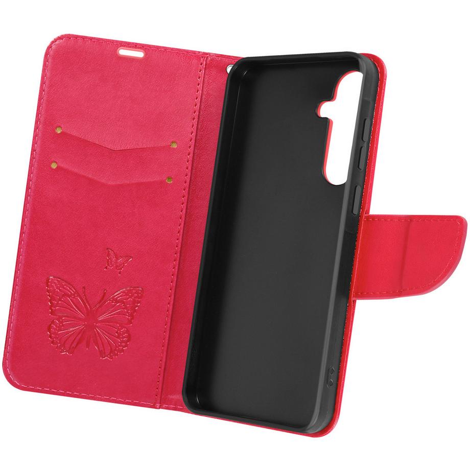 Avizar  Hülle Samsung A35 5G Schmetterling Rosa 