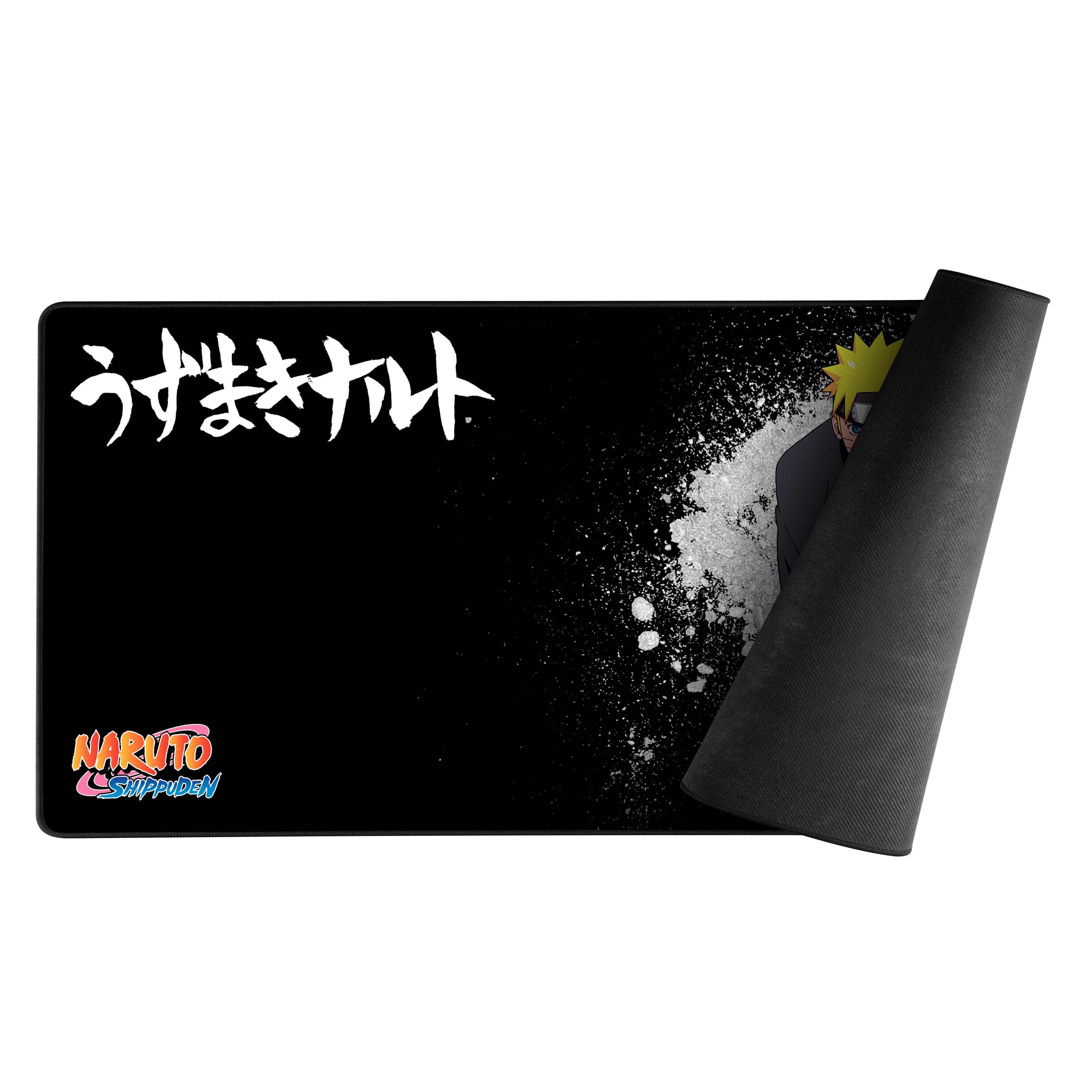 KONIX  Naruto KX MOUSEPAD XXL BLACK Tappetino per mouse per gioco da computer Nero, Arancione 