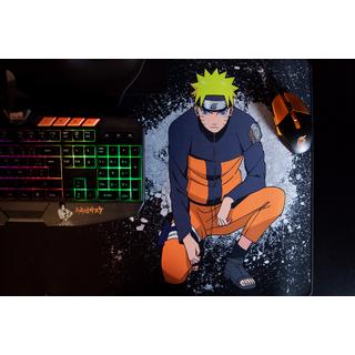 KONIX  Naruto KX MOUSEPAD XXL BLACK Tappetino per mouse per gioco da computer Nero, Arancione 