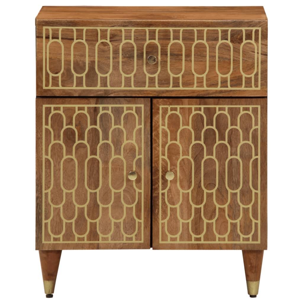 VidaXL Table de chevet bois  