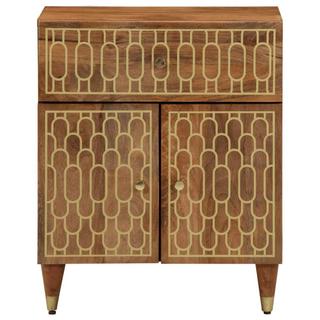 VidaXL Table de chevet bois  