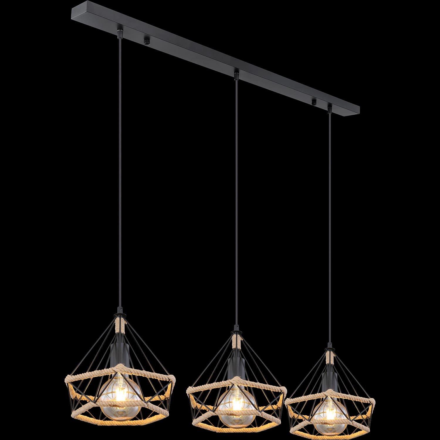 mutoni Hängeleuchte Ulleu Metall  matt 3xE27  