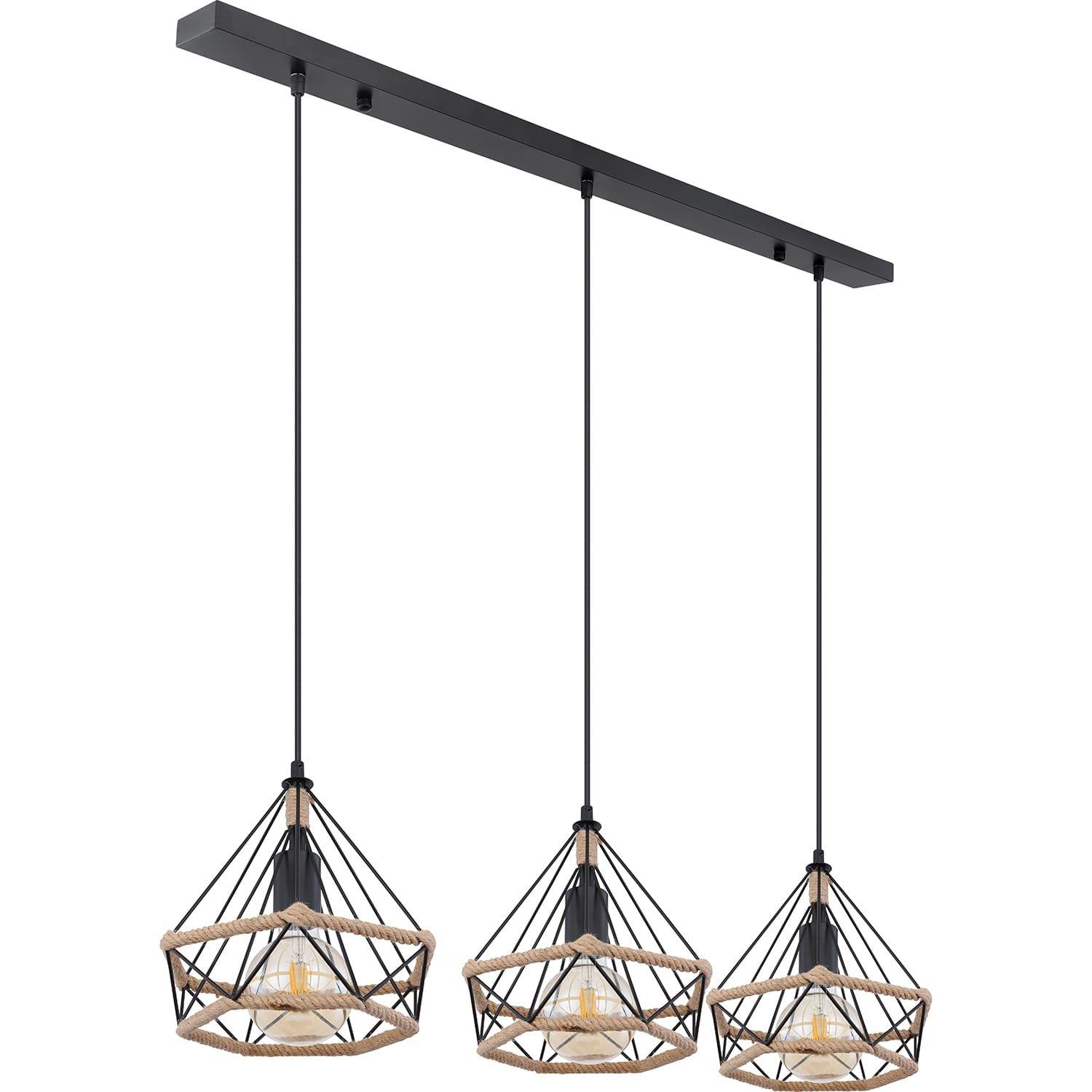 mutoni Hängeleuchte Ulleu Metall  matt 3xE27  