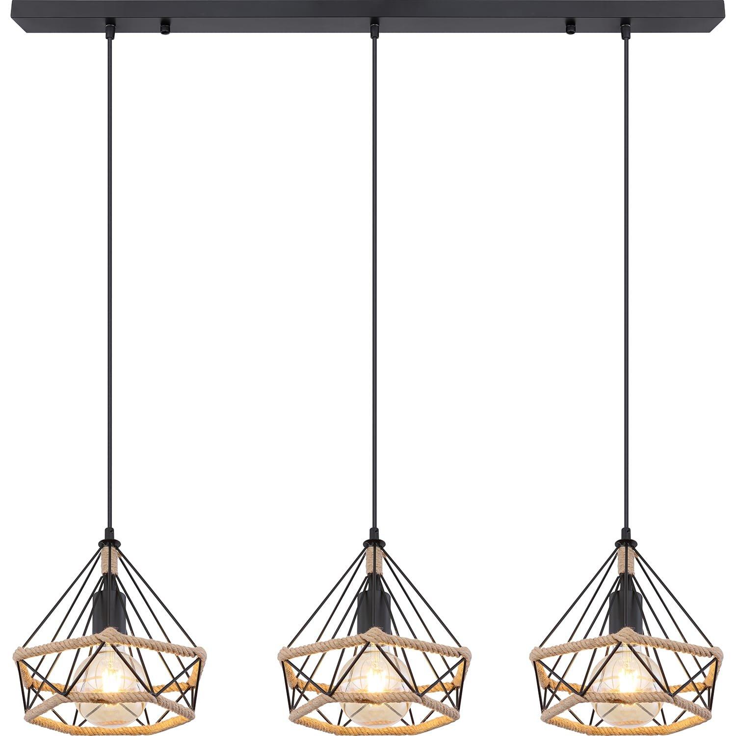 mutoni Hängeleuchte Ulleu Metall  matt 3xE27  