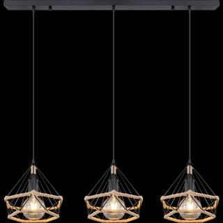 mutoni Hängeleuchte Ulleu Metall  matt 3xE27  