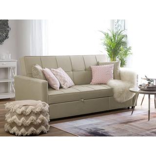 Beliani Schlafsofa aus Polyester Modern GLOMMA  