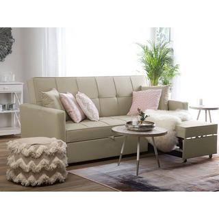 Beliani Schlafsofa aus Polyester Modern GLOMMA  