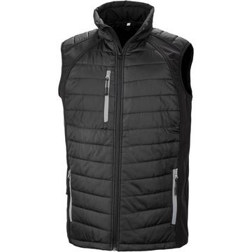 gilet softshell rebourré black copass