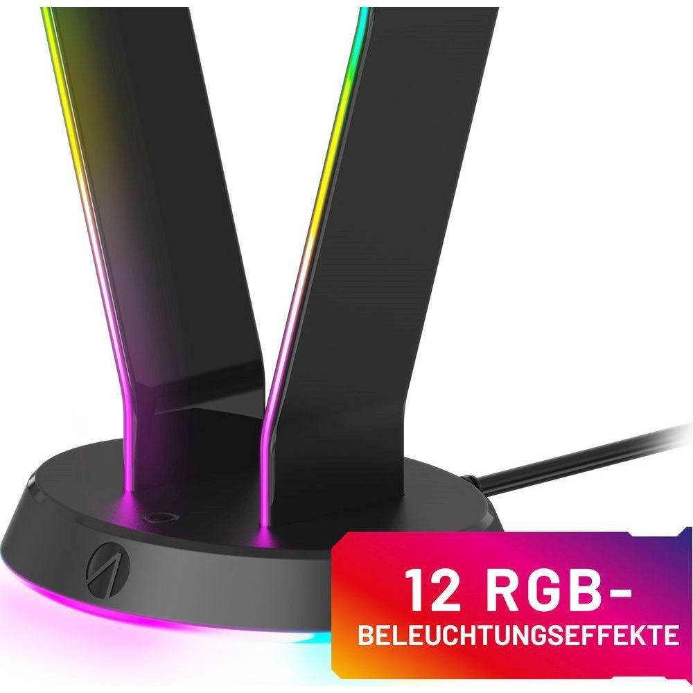 Stealth  STEALTH Gaming Light-Up Supporto per cuffie 