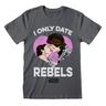 STAR WARS TShirt "Date Rebels"  Gris