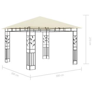 VidaXL Tonnelle tissu  