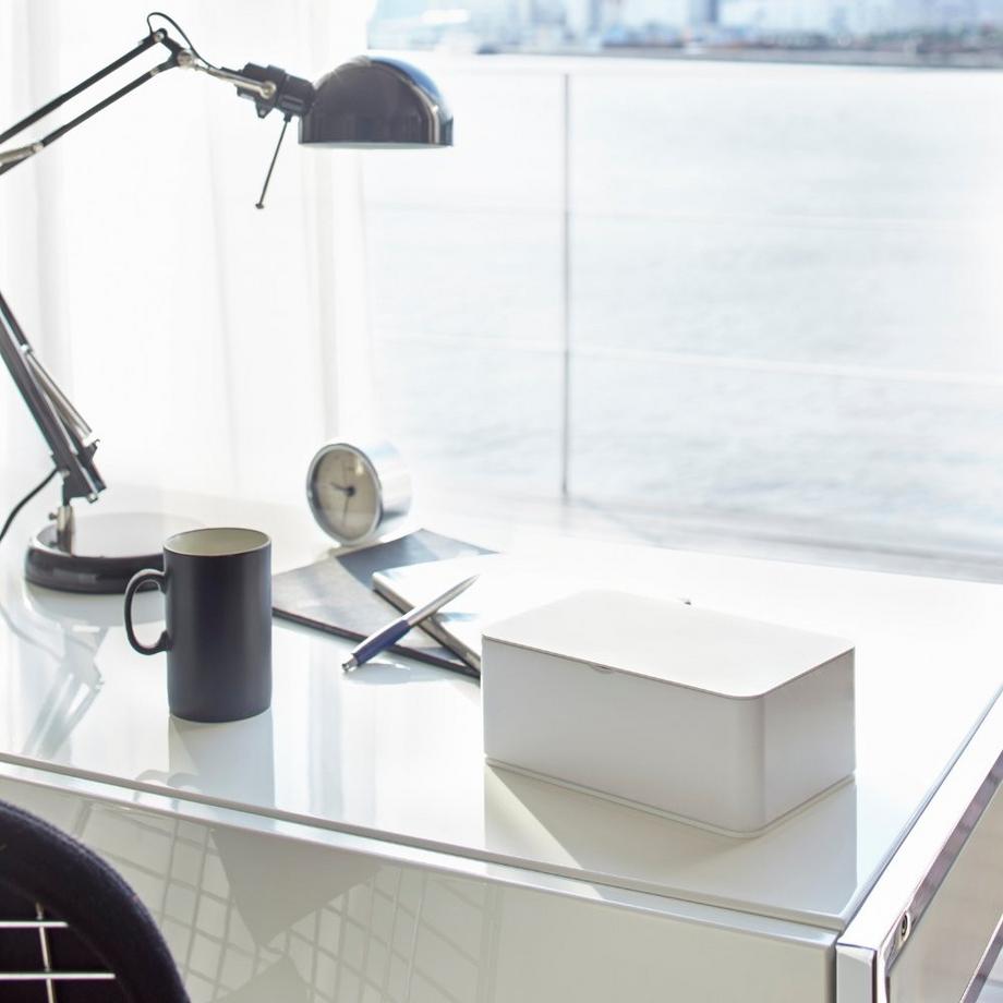 Yamazaki SMART Feuchttücherbox   Weiss  