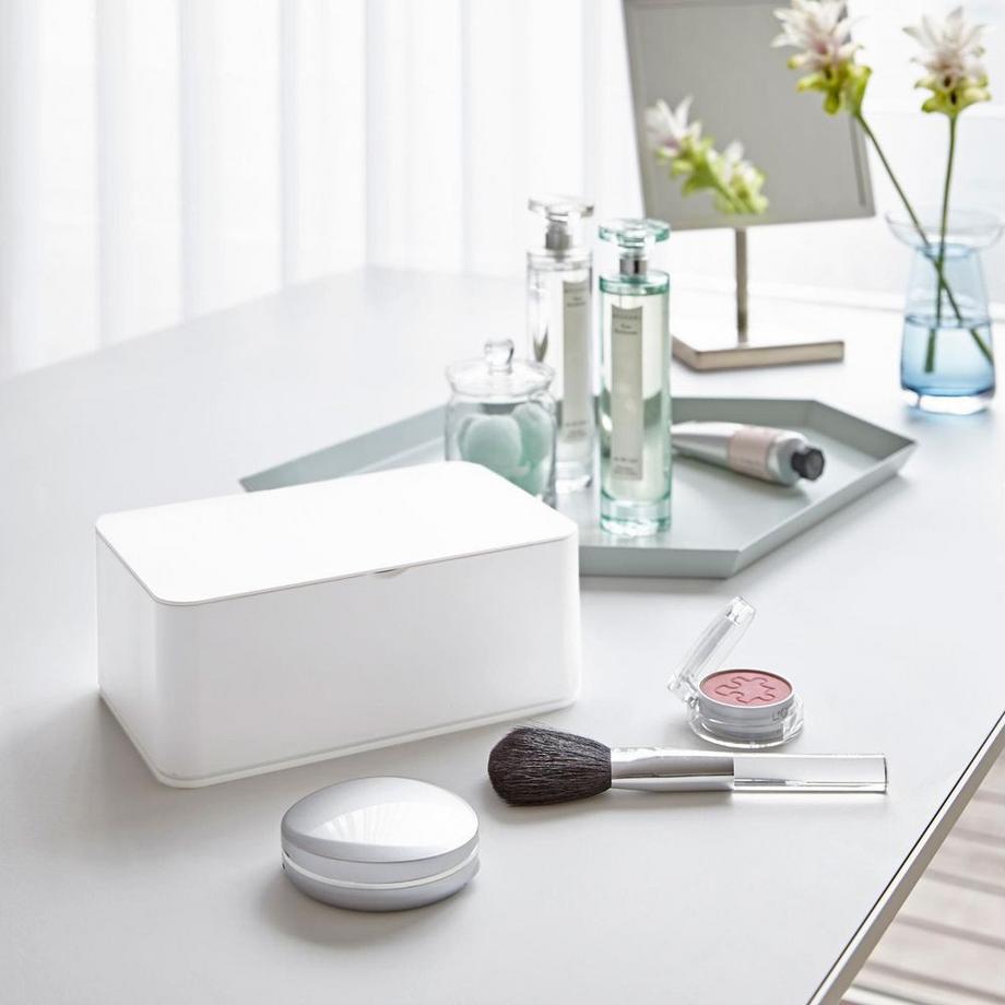 Yamazaki SMART Feuchttücherbox   Weiss  