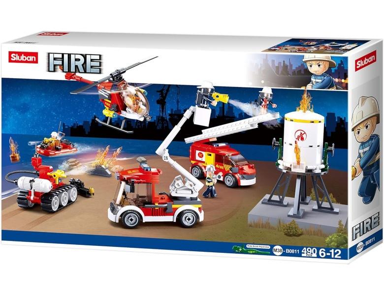 Sluban  Fire Fire Brigade Set (490Teile) 