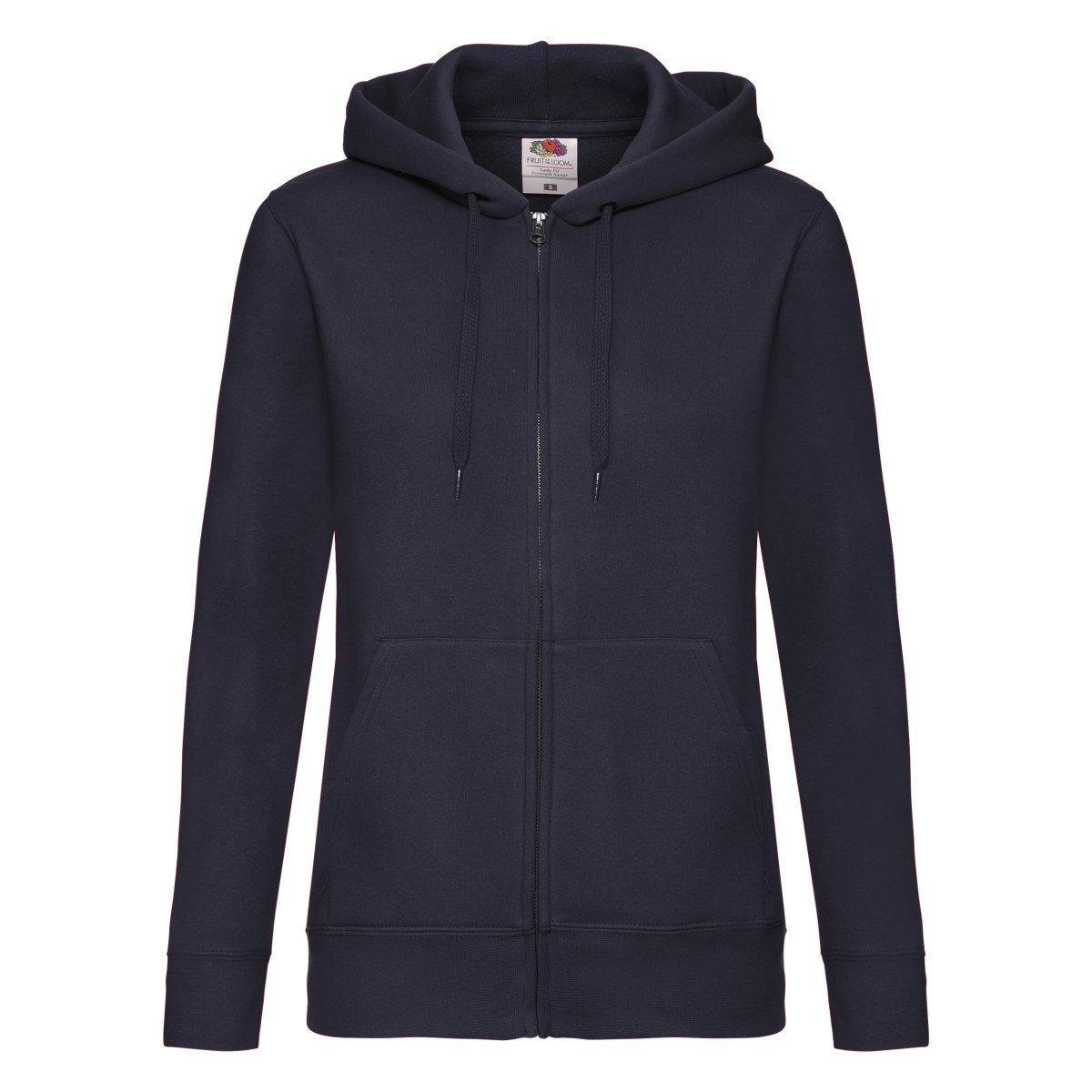 Fruit of the Loom  LadyFit Kapuzenjacke SweatshirtJacke mit Kapuze 