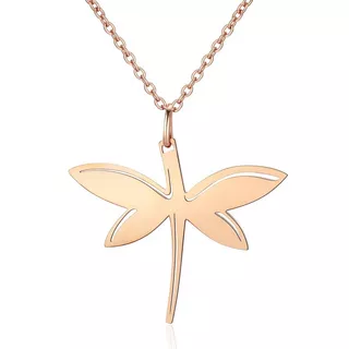 AILORIA  LIBELLULE Halskette Roségold
