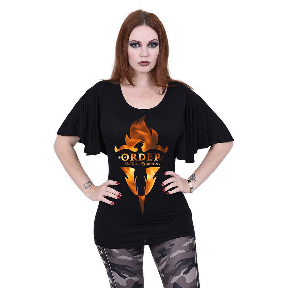 HARRY-POTTER  T-ShirtMotiftyle Imprimé Au Dos The Order Of The Phoenix 