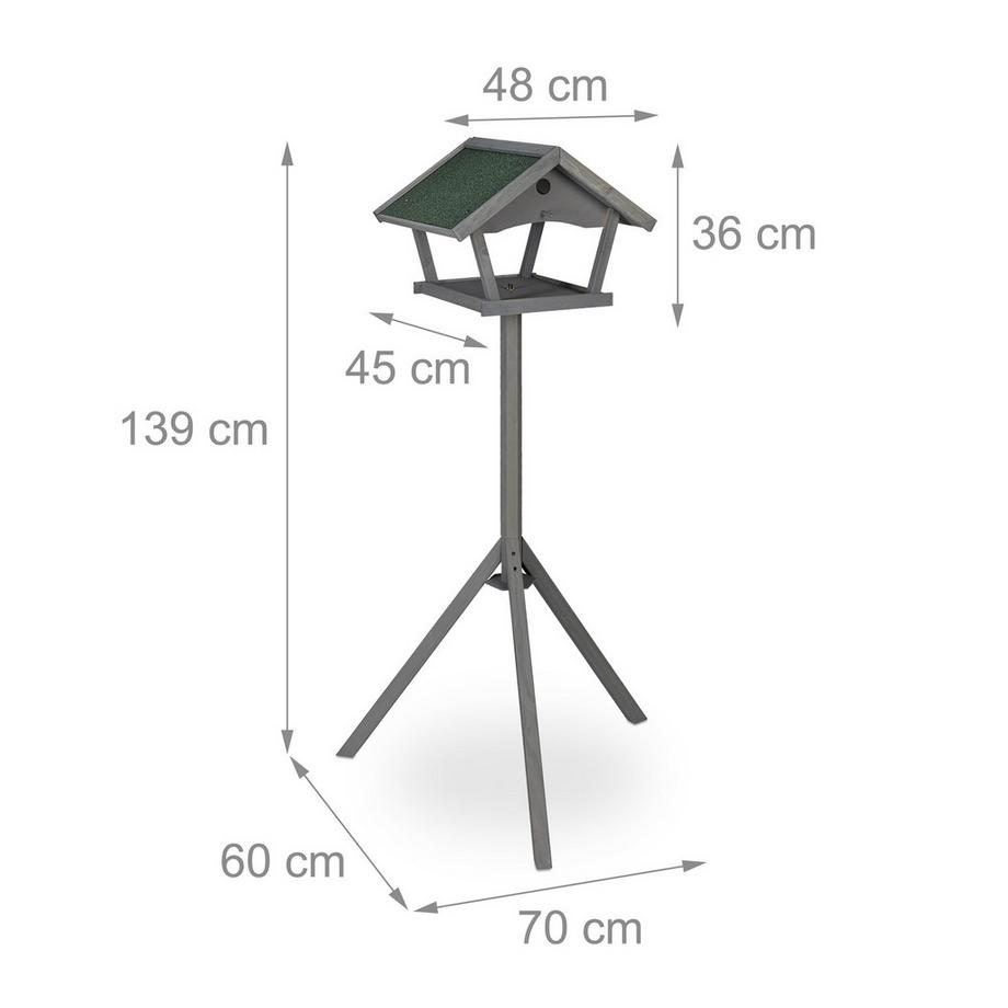 Northio  Großes Vogelhäuschen auf Stange 