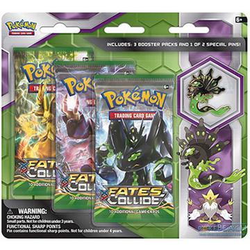 XY Fates Collide Zygarde Pin Collection Blister - EN