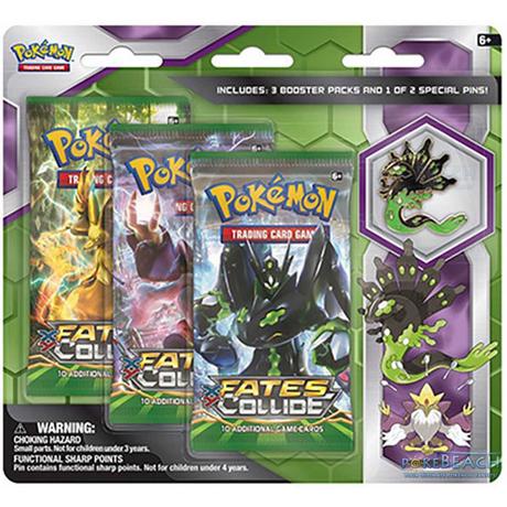 Pokémon  XY Fates Collide Zygarde Pin Collection Blister - EN 