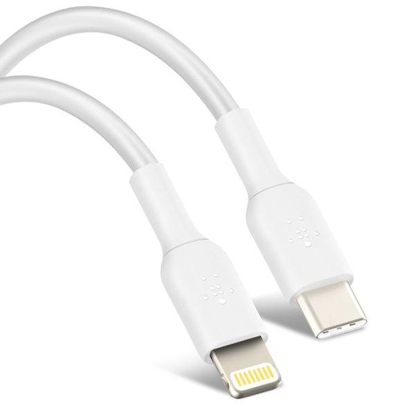 belkin  Belkin USB-C / Lightning Kabel 1m Weiß 