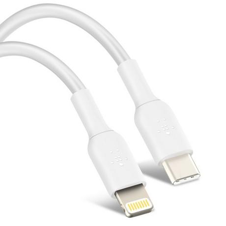 belkin  Belkin USB-C / Lightning Kabel 1m Weiß 