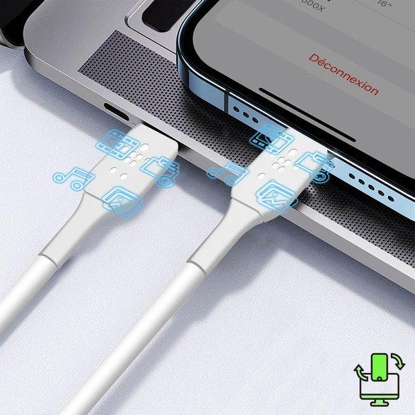 belkin  Belkin USB-C / Lightning Kabel 1m Weiß 